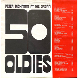 Peter Richman 50 Oldies - Peter Richman At The Organ Vinyl LP USED