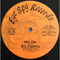 M.C. Popalong Skin Tite USED VINYL 12INCH 45 RPM