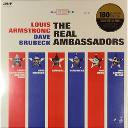 Louis Armstrong And His Band / Dave Brubeck / Lambert, Hendricks & Ross / Carmen McRae The Real Ambassadors Vinyl LP USED