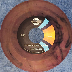 Rudy De Anda Take Me For A Little While Vinyl 7" USED