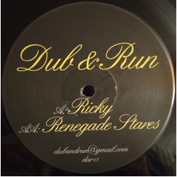Dub & Run Ricky / Renegade Stares Vinyl 12" USED