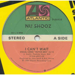 Nu Shooz I Can't Wait Vinyl 12" USED