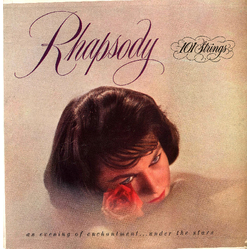 101 Strings Rhapsody Vinyl LP USED