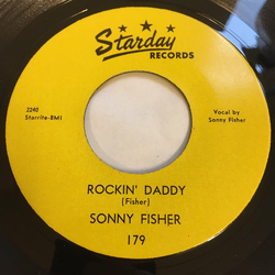 Sonny Fisher Rockin' Daddy / Hold Me Baby Vinyl 7" USED