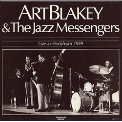 Art Blakey & The Jazz Messengers Live In Stockholm 1959 Vinyl LP USED