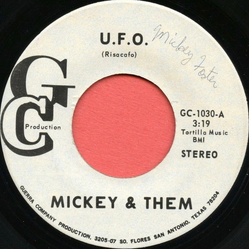 Mickey & The Soul Generation U.F.O. / Hey, Brother Man Vinyl 7" USED