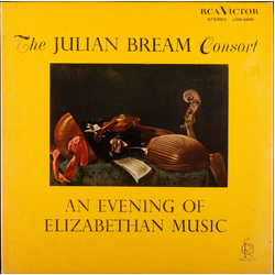 The Julian Bream Consort An Evening Of Elizabethan Music Vinyl LP Box Set USED