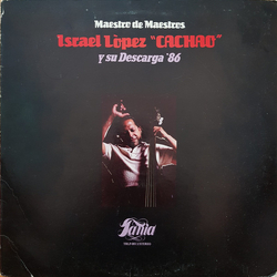 Israel "Cachao" López / Descarga '86 Maestro De Maestros Vinyl LP USED