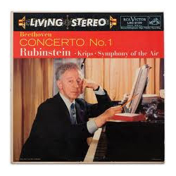 Ludwig Van Beethoven / Arthur Rubinstein / Josef Krips / Symphony Of The Air Concerto No.1 In C, Op. 15 Vinyl LP USED