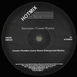 Simoncino Cosmic Warrior Vinyl 12" USED