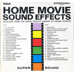 No Artist Home Movie Sound Effects Vinyl LP USED