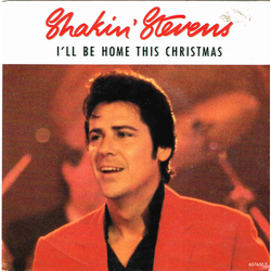 Shakin' Stevens I'll Be Home This Christmas Vinyl 7" USED