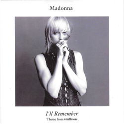 Madonna I'll Remember (Theme From With Honors) Vinyl 7" USED