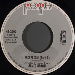James Brown Escape-ism Vinyl 7" USED