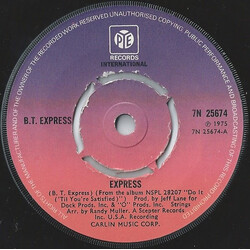 B.T. Express Express USED VINYL 7INCH SINGLE 45 RPM
