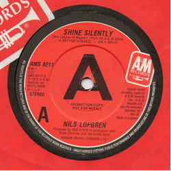 Nils Lofgren Shine Silently Vinyl 7" USED