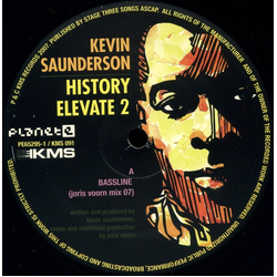 Kevin Saunderson History Elevate 2 Vinyl 12" USED