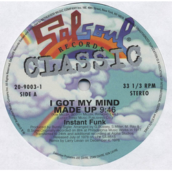 Instant Funk / Inner Life I Got My Mind Made Up / Moment Of My Life Vinyl 12" USED