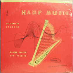 Nicanor Zabaleta XVI Century Spanish Masters; Contemporary French & Spanish Harp Music Vinyl LP USED