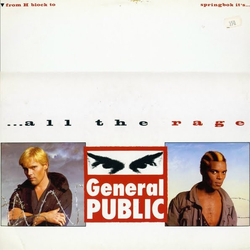General Public ...All The Rage Vinyl LP USED