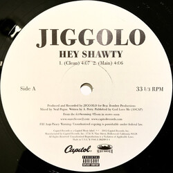 Jiggolo Hey Shawty USED VINYL 12INCH 33 S RPM