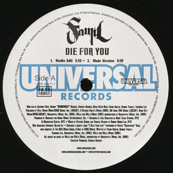 Famil Die For You USED VINYL 12INCH 33 S RPM PROMO
