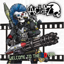 Acidez Welcome To The 3D Era Vinyl LP USED