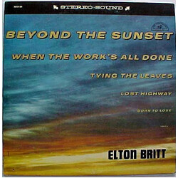 Elton Britt Beyond The Sunset Vinyl LP USED