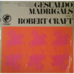 Carlo Gesualdo / Robert Craft Gesualdo - Madrigals Vol. 1 Vinyl LP USED