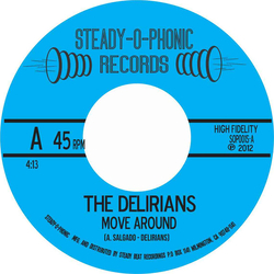 The Delirians Move Around Vinyl 7" USED