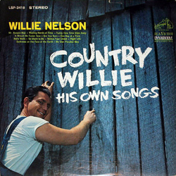 Willie Nelson Country Willie - His Own Songs Vinyl LP USED