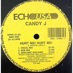 Candy J Hurt Me! Hurt Me! Vinyl 12" USED