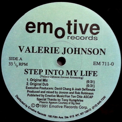 Valerie Johnson Step Into My Life Vinyl 12" USED