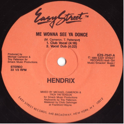 Hendrix Me Wonna See Ya Donce Vinyl 12" USED