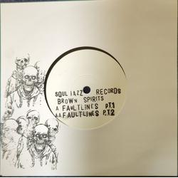 Brown Spirits Fault Lines (Pts.1 & 2) Vinyl 7" USED