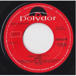 Mongrel (8) Lonely Street Vinyl 7" USED