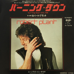 Robert Plant Burning Down One Side Vinyl 7" USED