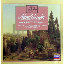 Felix Mendelssohn-Bartholdy / London Symphony Orchestra / Pierino Gamba / Ruggiero Ricci / Claudio Abbado Violin Concerto In E Minor And Symphony No. 