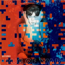 Paul McCartney Tug Of War = Esfuerzo Supremo Vinyl LP USED