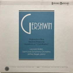George Gershwin / Leonard Slatkin / Saint Louis Symphony Orchestra / Jeffrey Siegel Gershwin / Rhapsody In Blue / Second Rhapsody / Variations On "I G