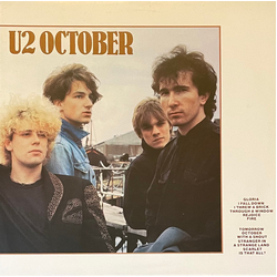 U2 October Vinyl LP USED