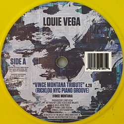 Louie Vega Vince Montana Tribute Vinyl 7" USED