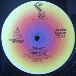 Four Tops H.E.L.P. Vinyl 12" USED