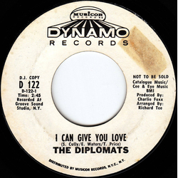 The Diplomats (2) I Can Give You Love / I'm So Glad I Found You Vinyl 7" USED