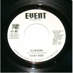 Sonny Ross Alakazam / Piper Must Be Paid Vinyl 7" USED