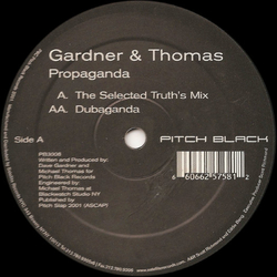 Gardner & Thomas Propaganda Vinyl 12" USED