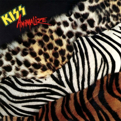 Kiss Animalize Vinyl LP USED