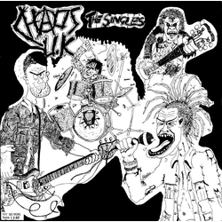 Chaos UK The Singles Vinyl 12" USED