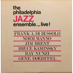 The Philadelphia Jazz Ensemble Live! Vinyl LP USED