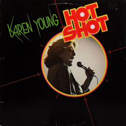 Karen Young Hot Shot Vinyl LP USED